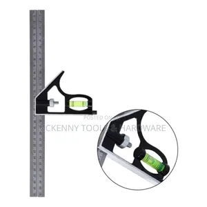 Combination Try Square Right Angle Ruler - 12" - 300mm