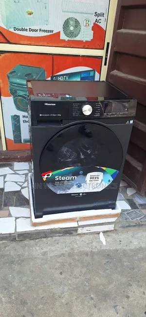 New Hisense 8kg Inverter Automatic Wash & Dryer Machine
