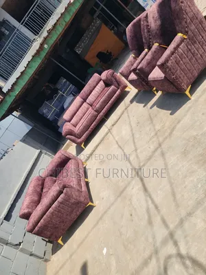Set of Quality Sofa Fabric Chair.