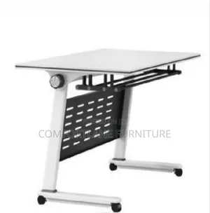 Office Table With Movable Tyre
