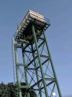 50,000 Pressed Steel Water Tank With Stanchion