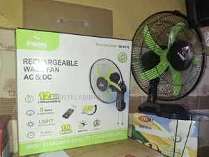 Iwin Rechargeable Wall Fa - Ac/Dc -16''