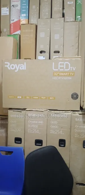 32" Royal Smart Tv, With 2 Years Warranty