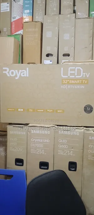 32" Royal Smart Tv, With 2 Years Warranty