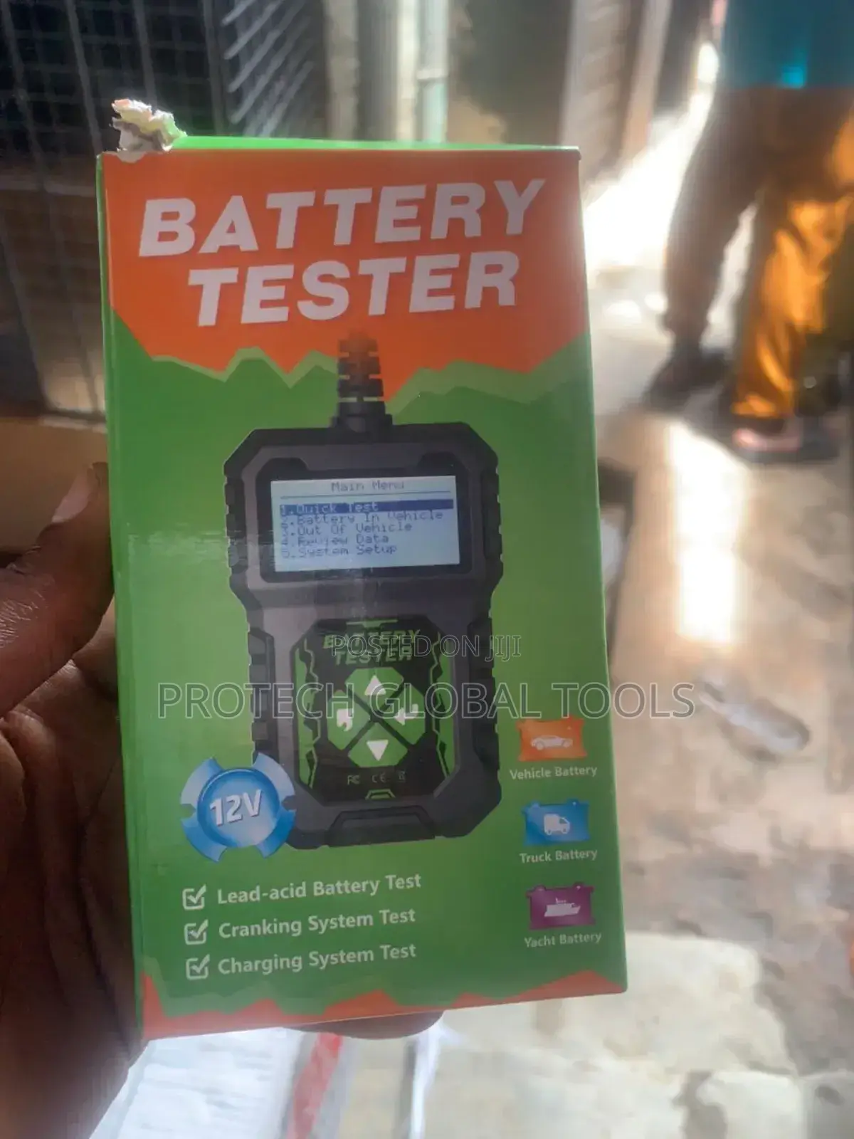 Digital Battery Tester