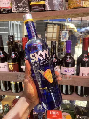 Skyy Infusions Vodka With Pineapple Flavor - 1l X 12 Bottles