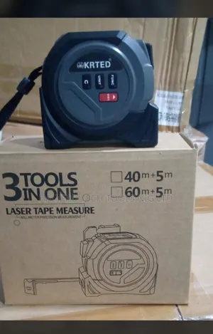 3 in 1 (3 Tools in One) Laser Tape Measure