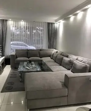 Gray L Form Sectional Sofa