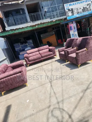Complete 7 Seaters Fabric Chairs.
