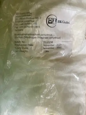 Sodium Dihydrogen Phosphate Anhydrous