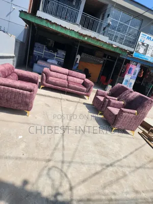 Advanced Padded Upholstery Sofa Fabric Chairs.