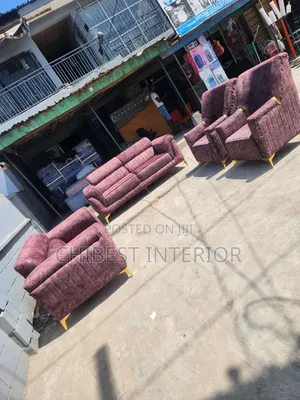 Standard Brand New Set of Fabric Chairs.