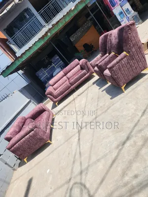 Set of Seven Seaters Sofa Chairs.