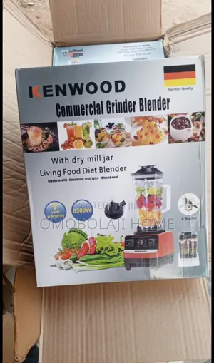 8500 Watts Kenwood Commercial Blender With Dry Mill Jar