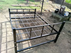 Iron Bed Frame Detachable for Hotels and Homes