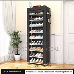 Dustproof Shoe Rack Organizer Multilayer Shoes Storage