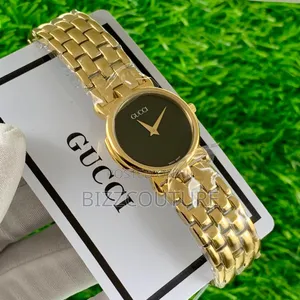 Original Gucci Gold Stainless Steel Bracelet Watch