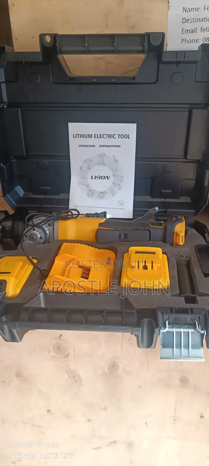 Battery Filing Machine