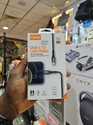 Ldnio Fast Charing Usb-C to Lightening for iPhone 65w Cable