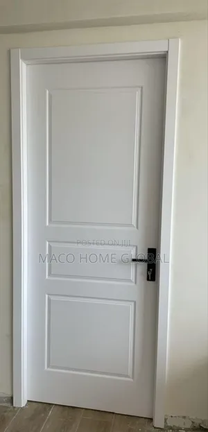 HDF Wooden Door White Colour 840 Size