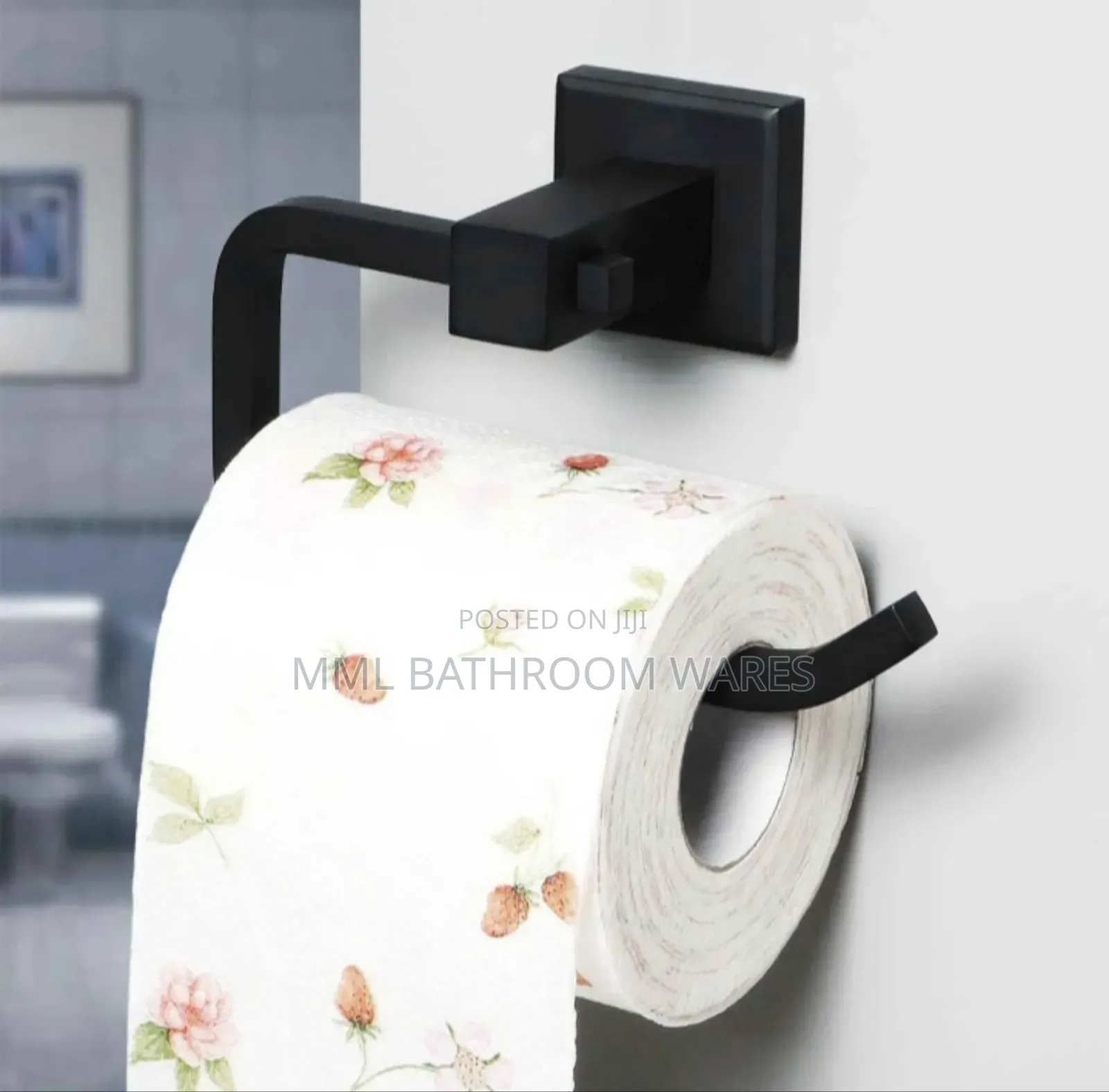 Luxury Black Wall Mounted Tissue Holders