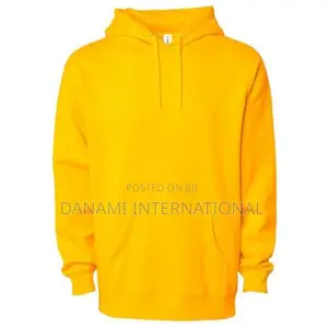 Danami Plain Hoodie- Yellow
