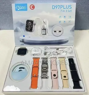 D97- 7 in 3 Set Smartwatch