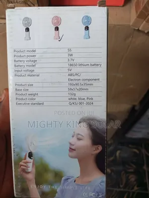 This Is Iwin Portable Hand And Table Fan