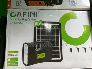 This Is Cafini Solar Lighting System