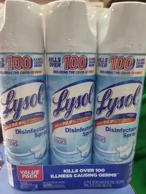 Lysol Disinfectant Spray 3 in a Pack