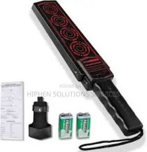 Security Screening Handheld Metal Detector