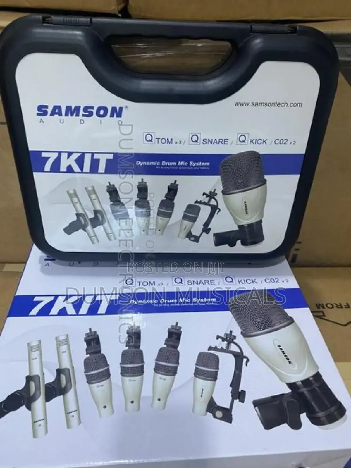 Samson 7kit Dynamic Drum Mic System