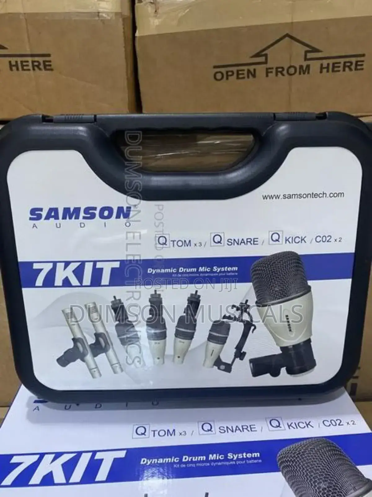 Samson 7kit Dynamic Drum Mic System
