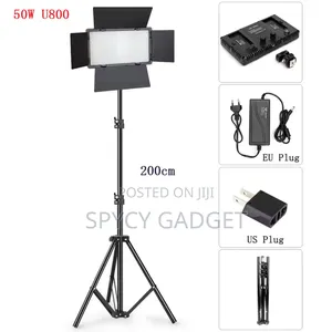 Professional Video Photo Led 800 Kit Light With Stand