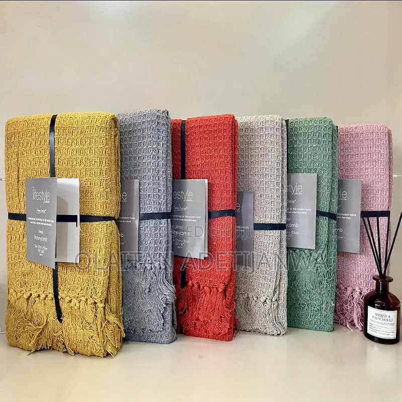 Custard Yellow Sofa Throw