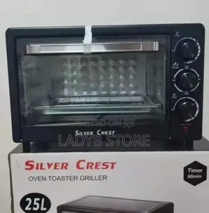 High Capacity Silver Crest Electric Oven/Griller