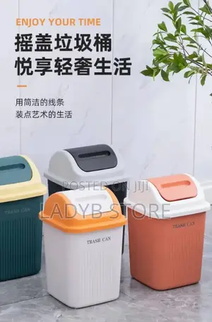Plastic Trash Bin