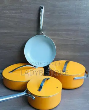 4set Aluminium Die Cast Pot