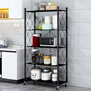 5 Layers Foldable Kitchen Rack