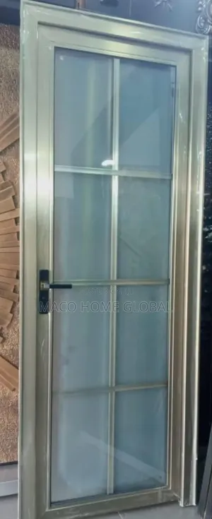 Turkey Tampered Full Glass Toilet Door 750 Size