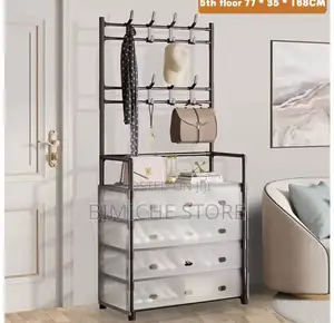 Dust Proof Shoes Rack Hat and Coat Hanger