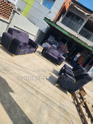 Brand New Set of Upholstery Padded Sofa.