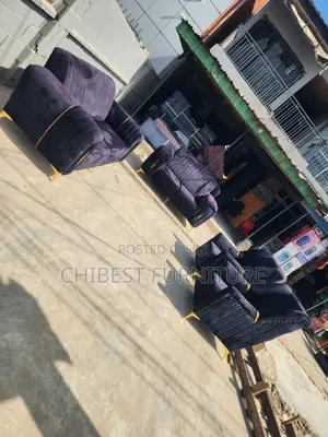 Standard Sofa Fabric Chairs Used in Sitting Room.