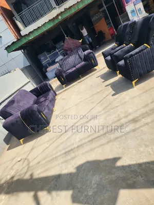 Executive Standard Upholstery 7 Seaters Chairs.