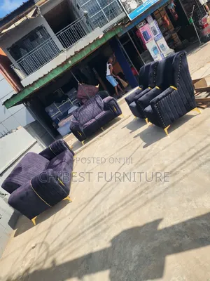 Authentic Set of Padded Chairs by 7 Seaters