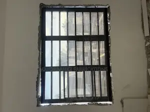 Black Frameless Window