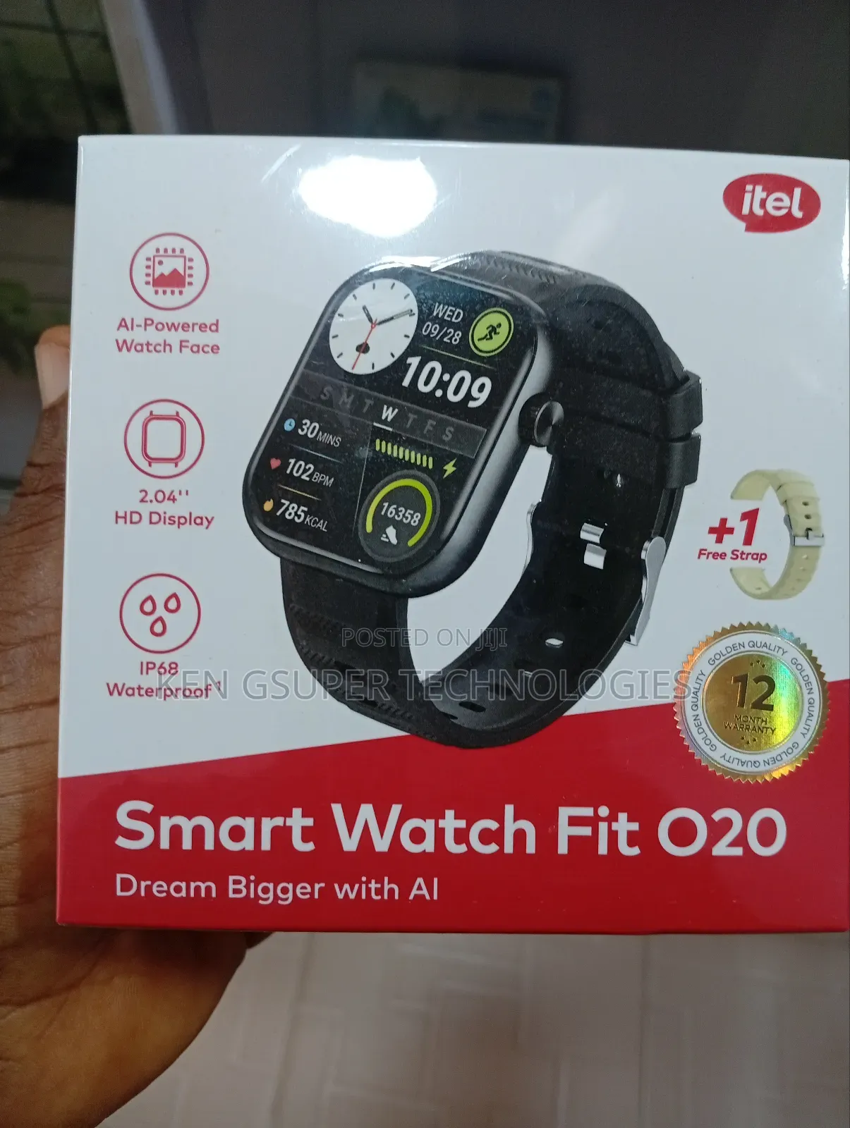 Itel Smart Watch Fit 020