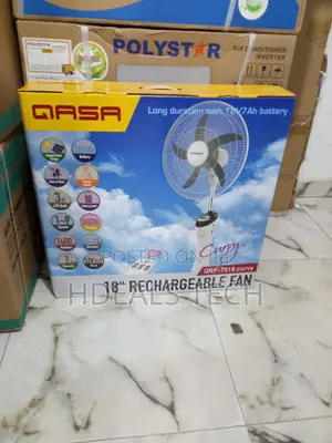 Cool Power in Your Hands - Qasa QRF-7918 With Remote