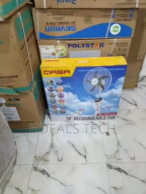 Power Out? No Worries! Qasa QRF-7918 18" Fan Keeps You Cool