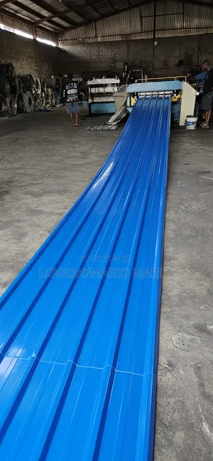 Long Span Roofing Deep Blue
